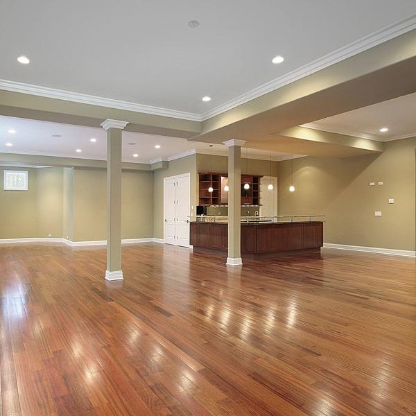 regular sweeping and occasional refinishing are important for maintaining wood flooring